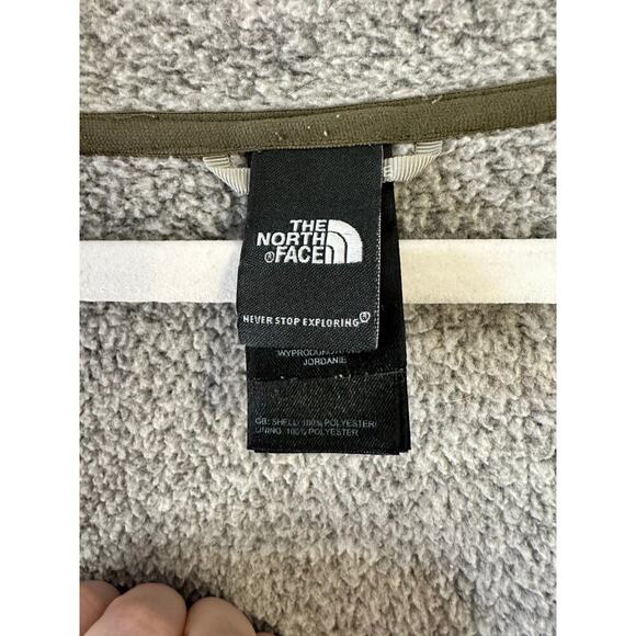 The North Face Womens Crescent Full Zip Button Detail Grey Jacket Size Large - Picture 6 of 9